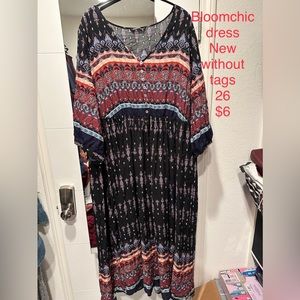 Boho dress new 26 4x